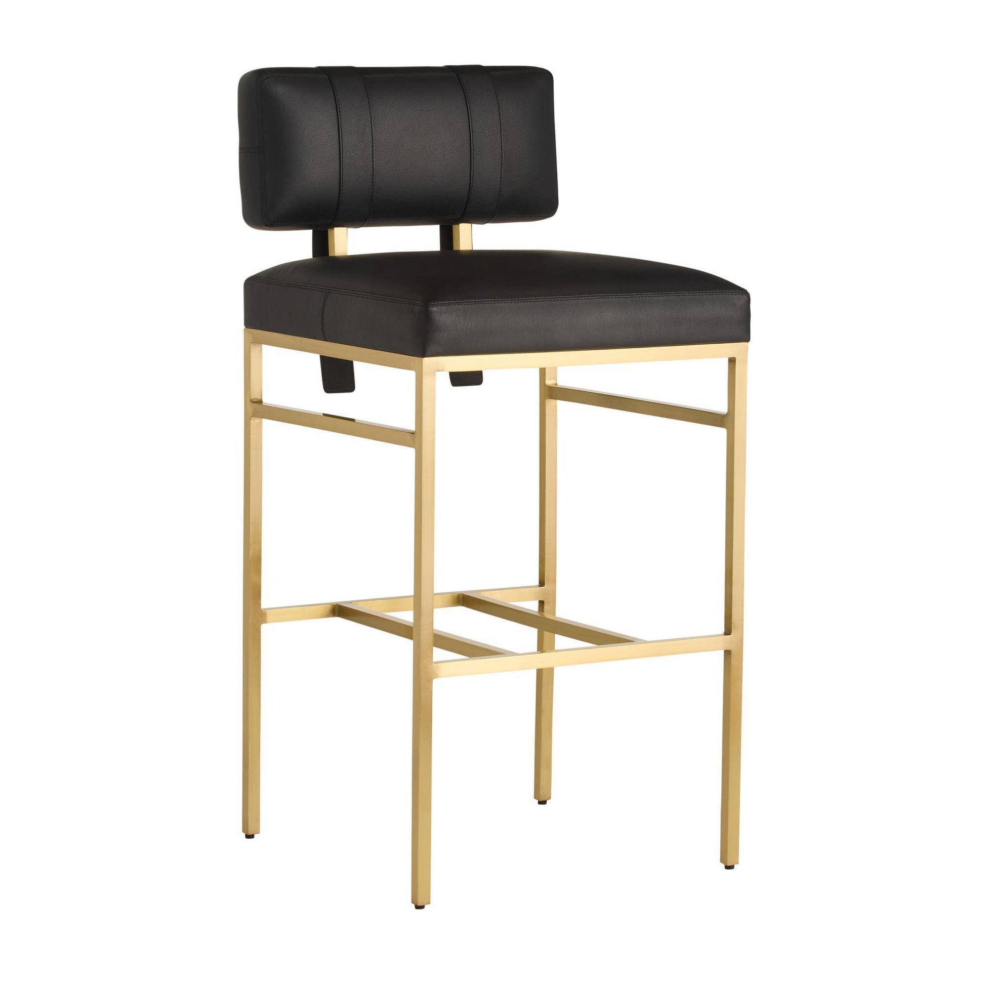Arteriors Home Laney Bar Stool Black