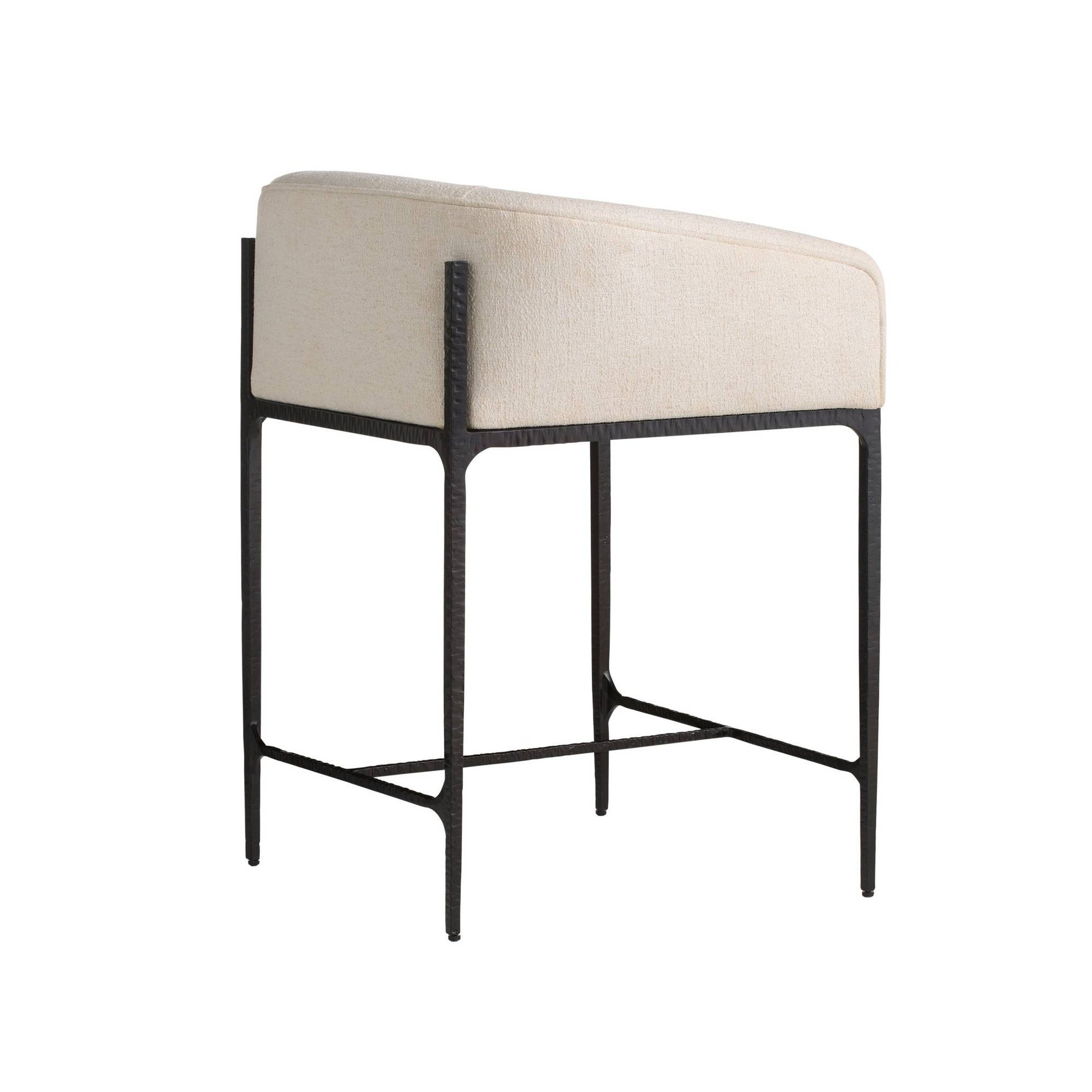 Arteriors Home Osbourne Counter Stool Oxford White