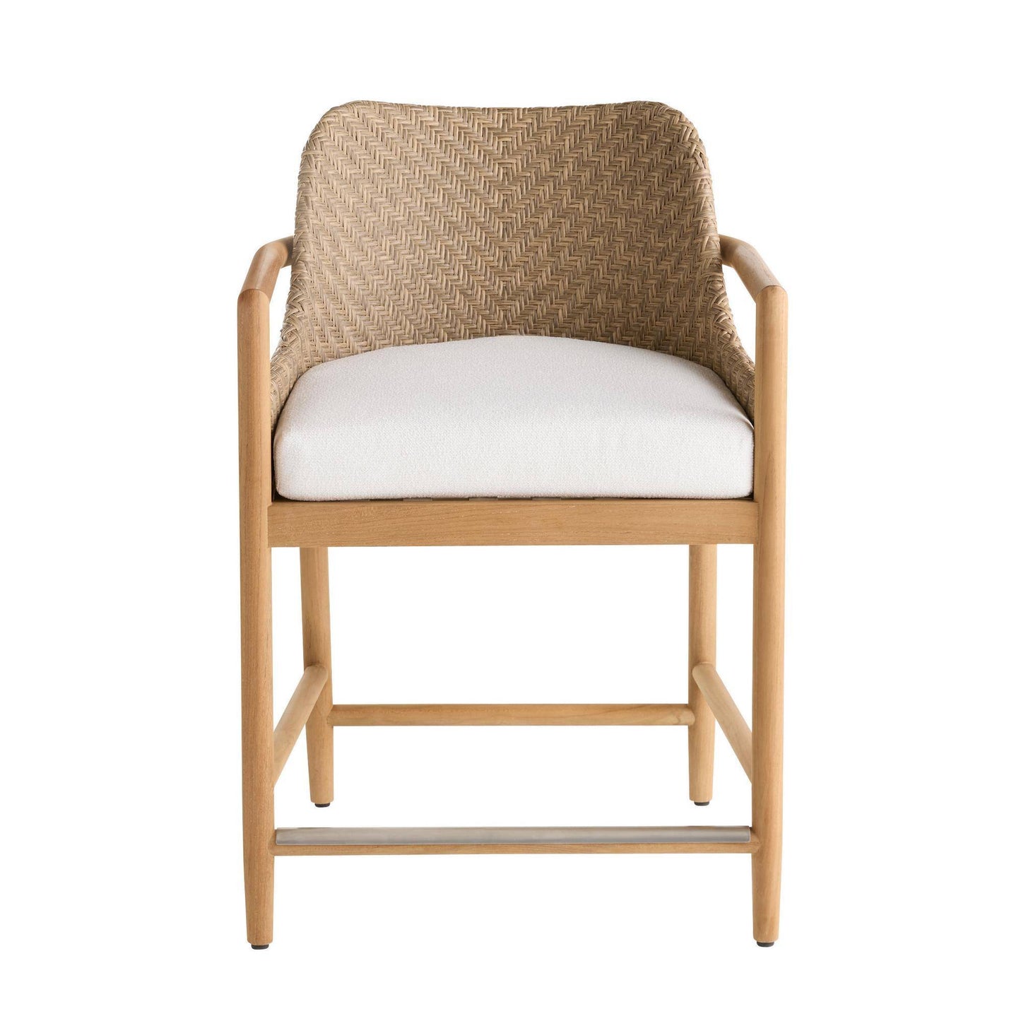 Arteriors Home Chilton Outdoor Counter Stool Pearl