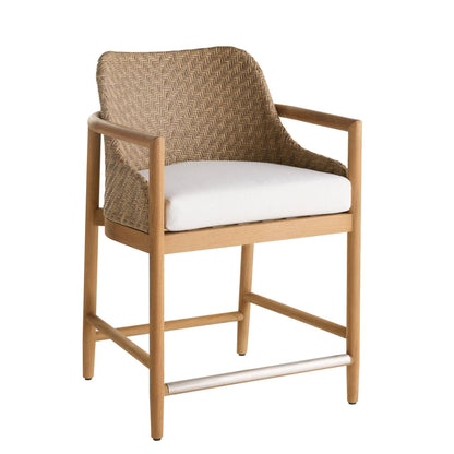 Arteriors Home Chilton Outdoor Counter Stool Pearl