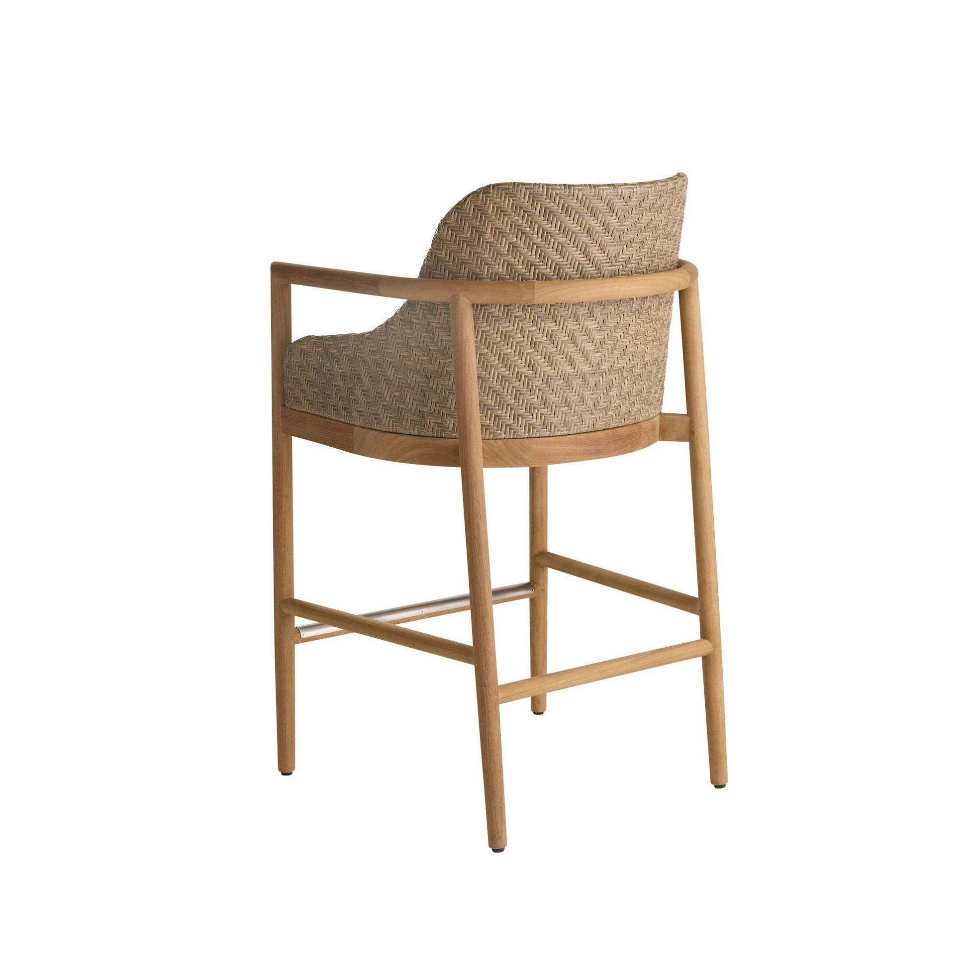 Arteriors Home Chilton Outdoor Bar Stool Pearl