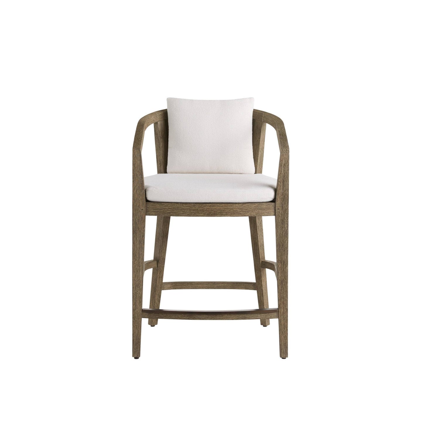 Arteriors Home Sobek Textured Back Outdoor Counter Stool