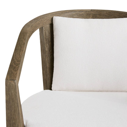 Arteriors Home Sobek Textured Back Outdoor Counter Stool