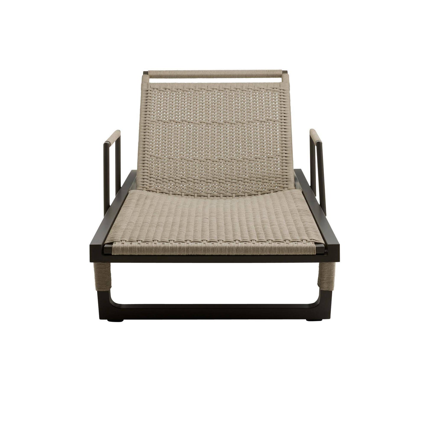 Arteriors Home Daytona Outdoor Chaise, Armed Buff