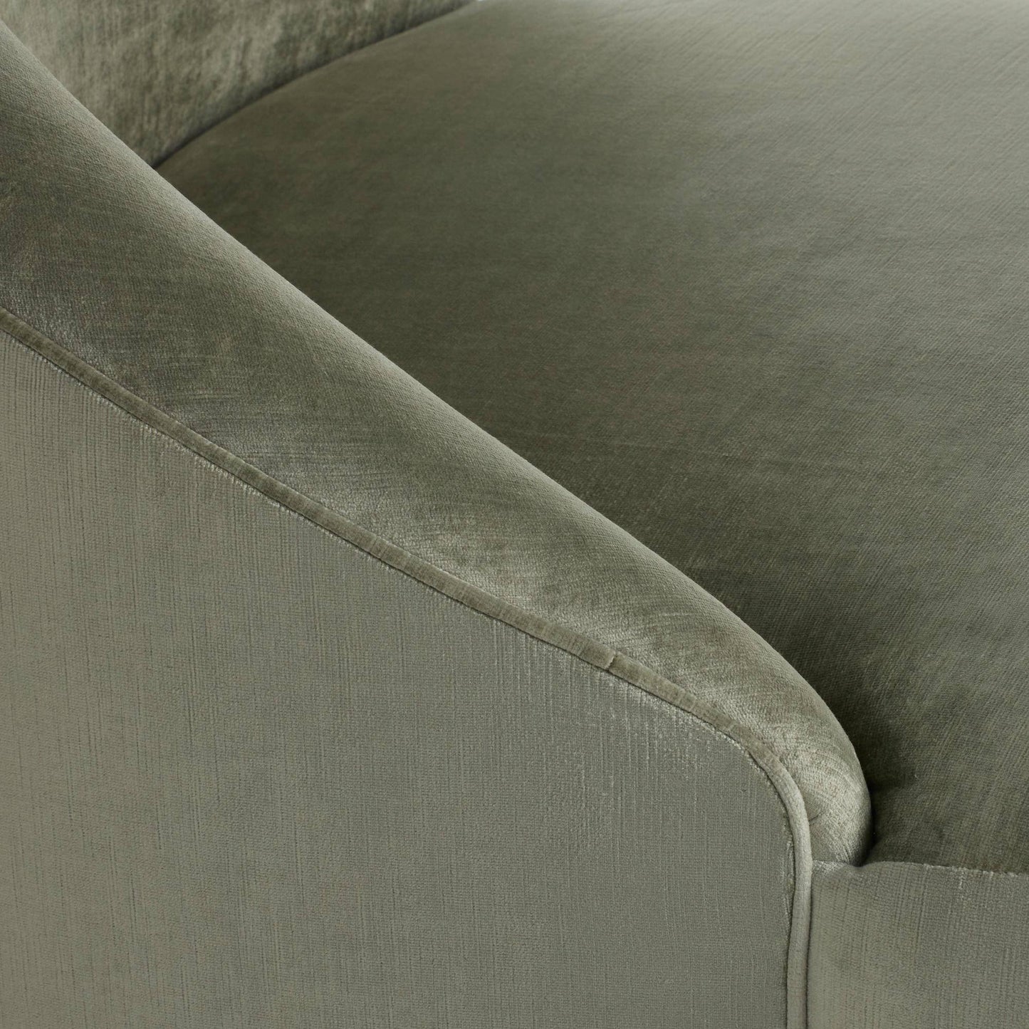 Arteriors Home Selene Chaise Sage Performance Velvet Sage