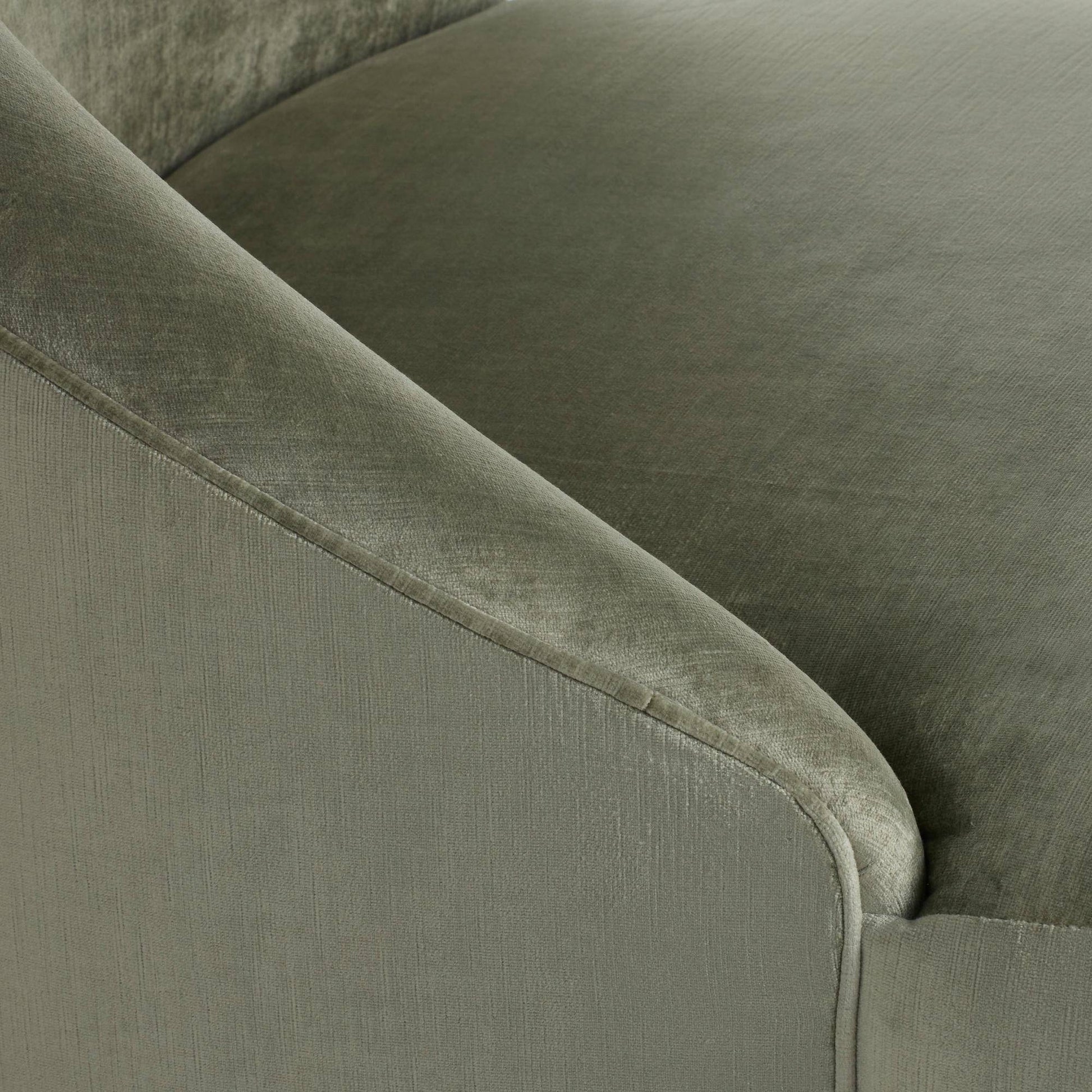 Arteriors Home Selene Chaise Sage Performance Velvet Sage