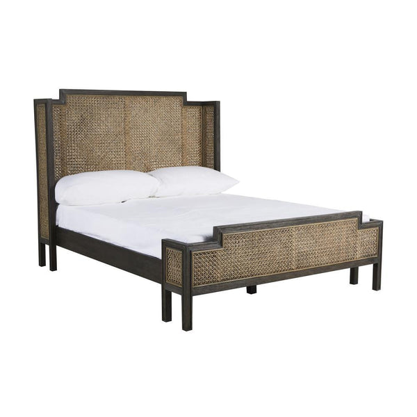 Gabby Camille Panel Bed Gray, Ash Wood