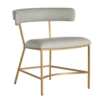 Gabby Mason Dining Chair Gray, Gold