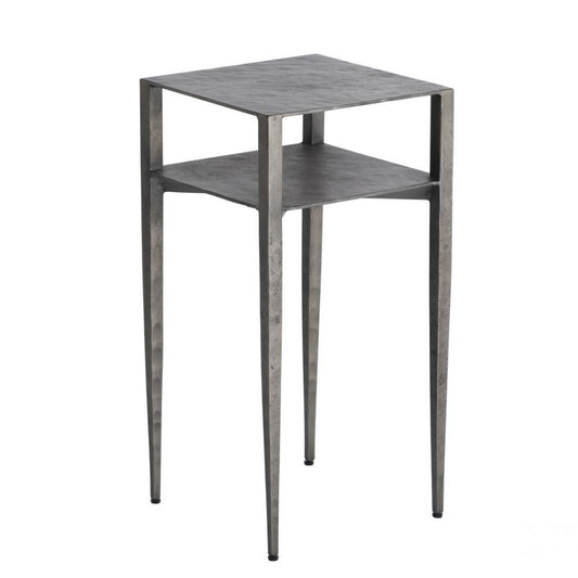 Gabby Nightingale Side Table Antique Nickel