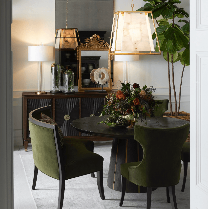 Gabby Saffron Console Cabinet
