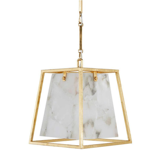 Gabby Stacey Pendant Gilded Gold, White