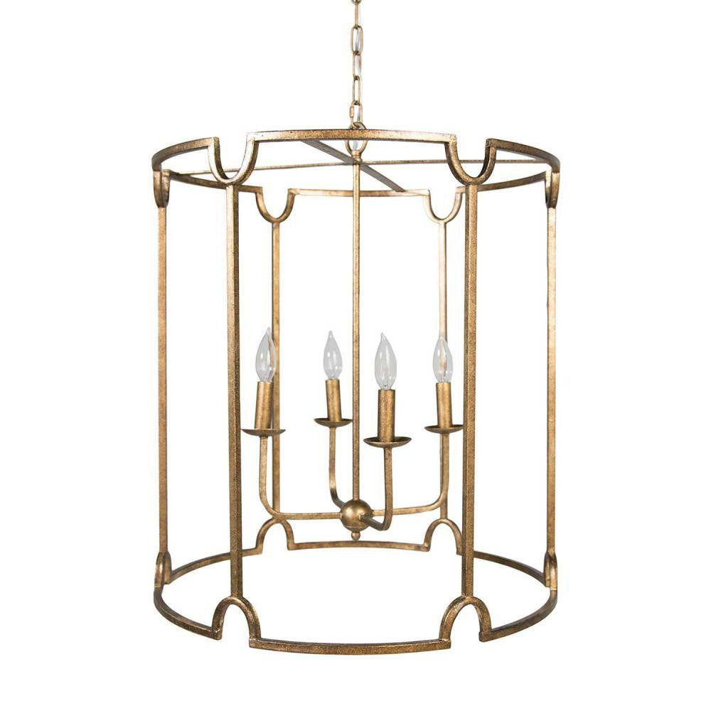 Gabby Stella Pendant Antique Gold