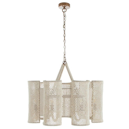 Gabby Teagan Chandelier Winter White