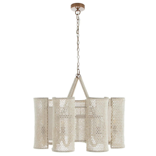 Gabby Teagan Chandelier Winter White