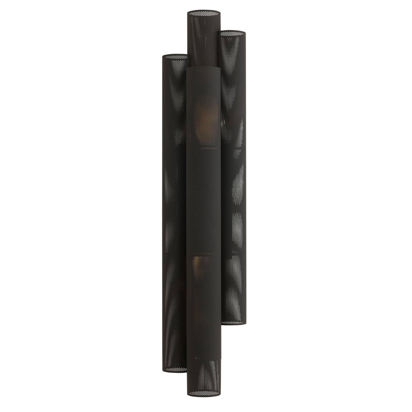 Arteriors Home Punch Oversized Outdoor Sconce Marine Grade Matte Black