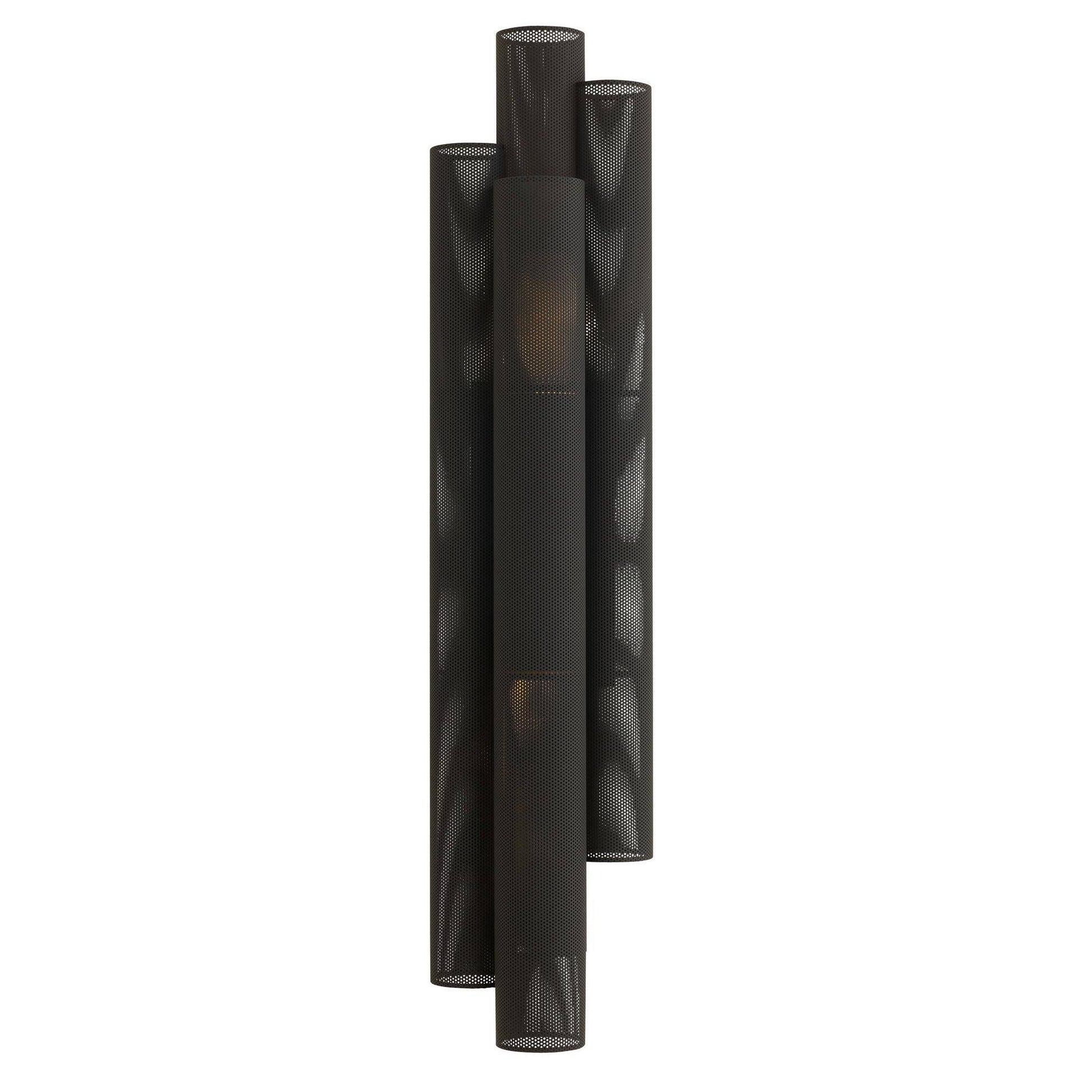 Arteriors Home Punch Oversized Outdoor Sconce Marine Grade Matte Black