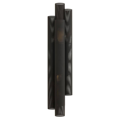 Punch Oversized Outdoor Sconce Matte Black