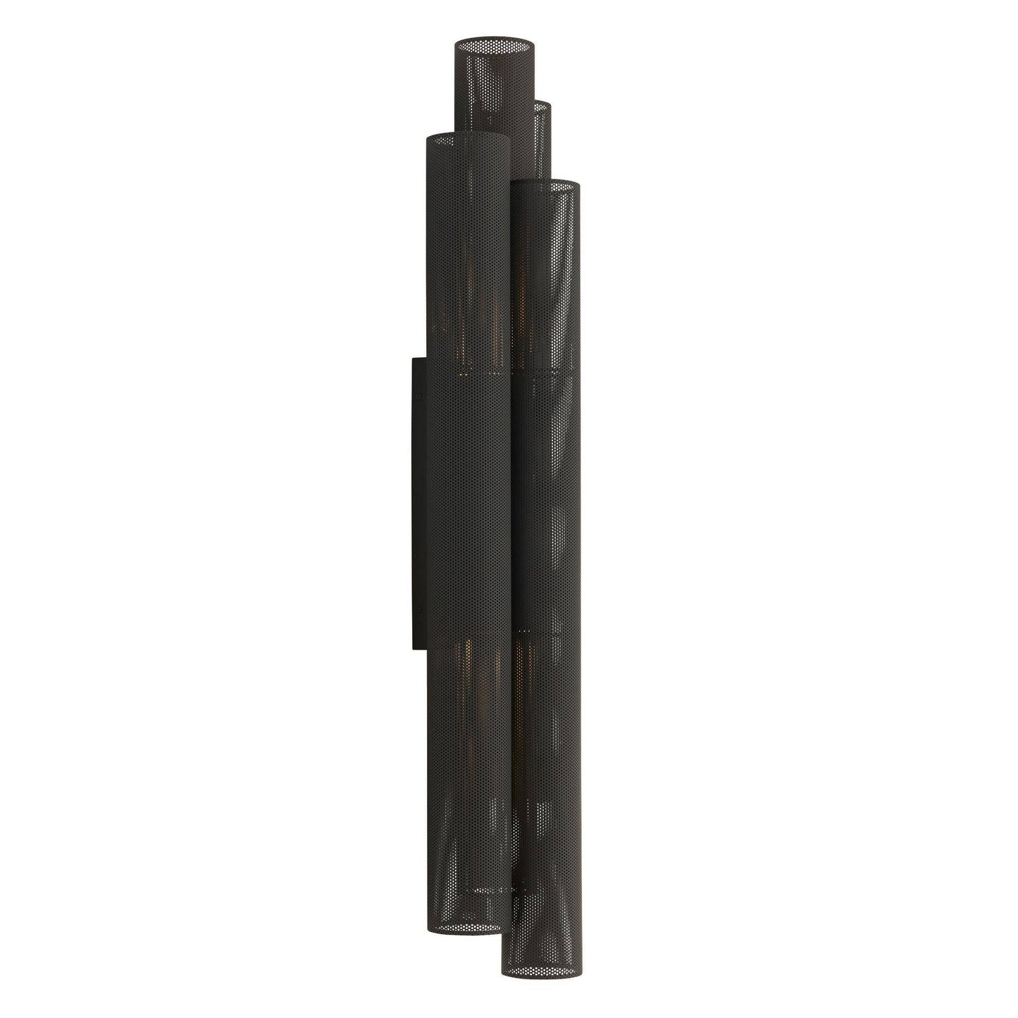 Arteriors Home Punch Oversized Outdoor Sconce Marine Grade Matte Black