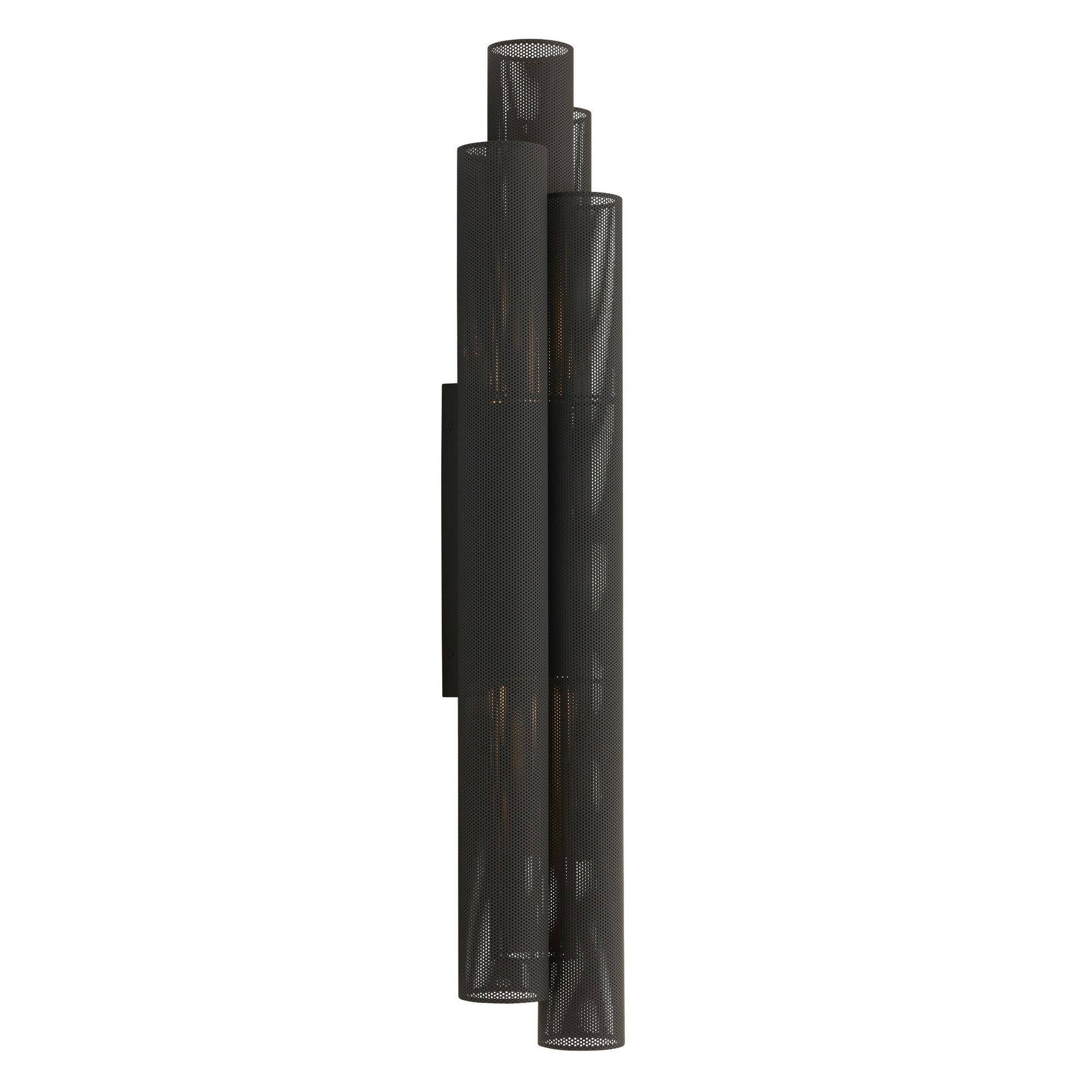 Arteriors Home Punch Oversized Outdoor Sconce Marine Grade Matte Black