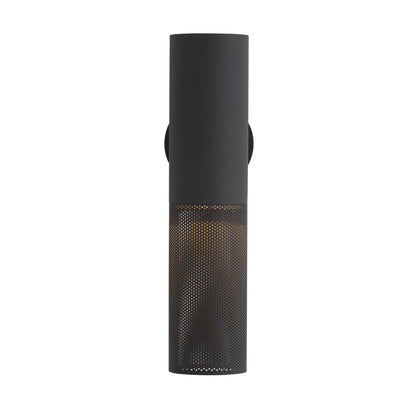 Arteriors Home Punch Small Outdoor Sconce Marine Grade Matte Black