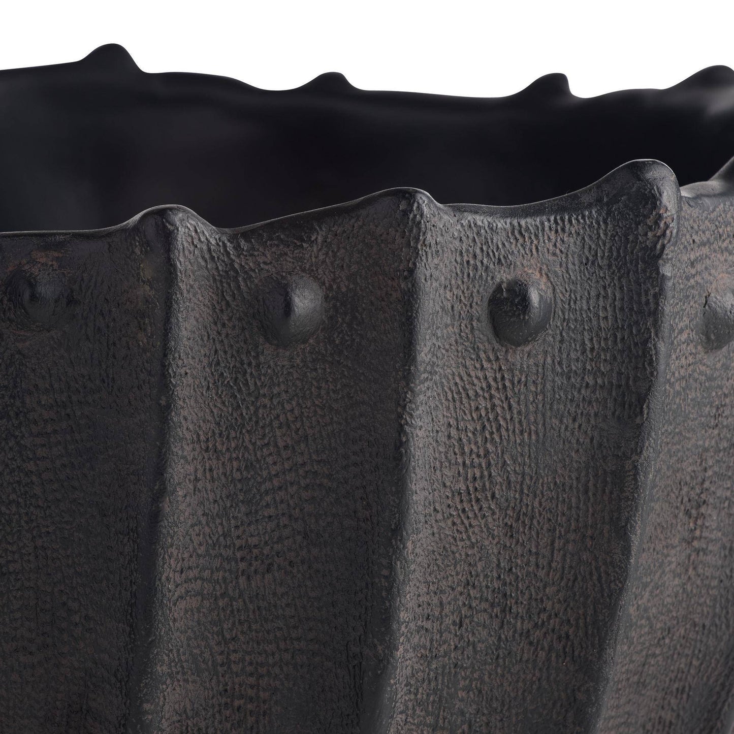 Arteriors Home Neushoorn Centerpieces, Set of 2 Ebony