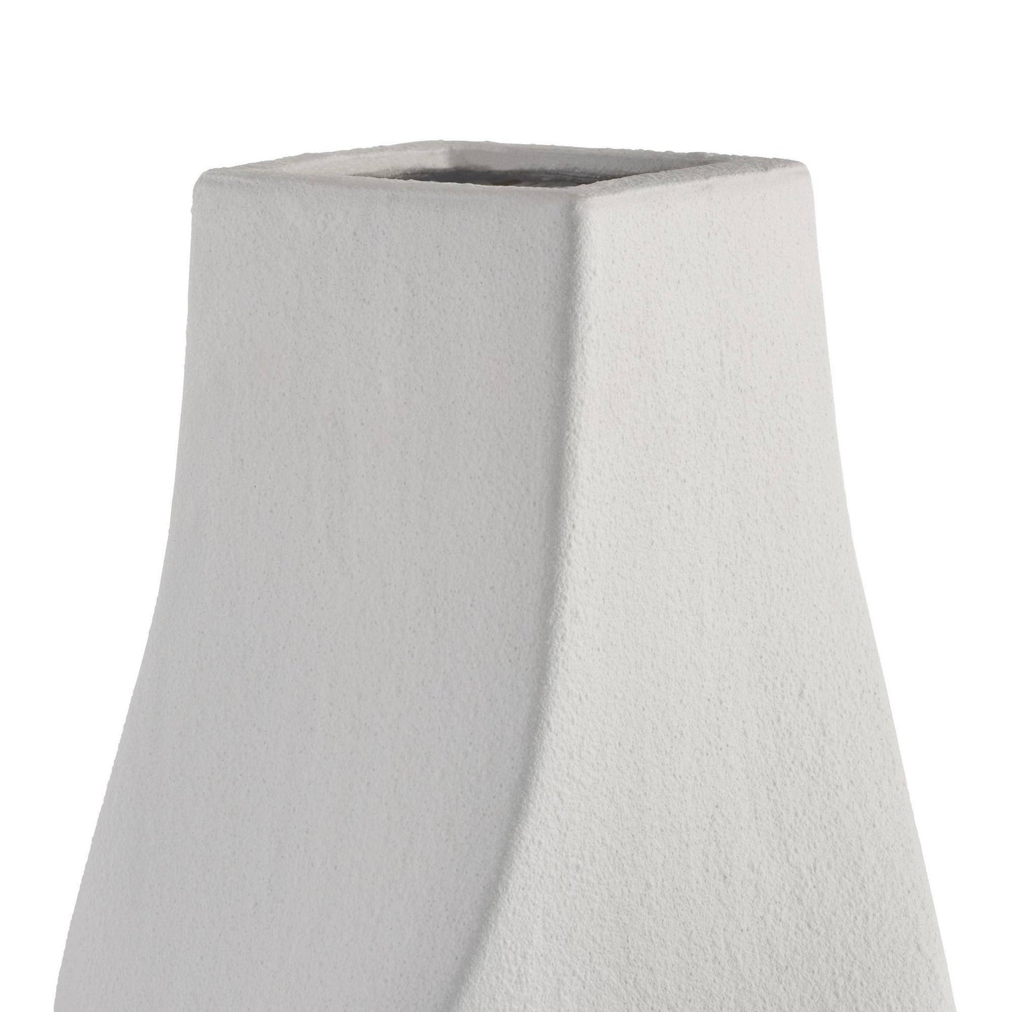 Arteriors Home Scylla Large Vase Matte White