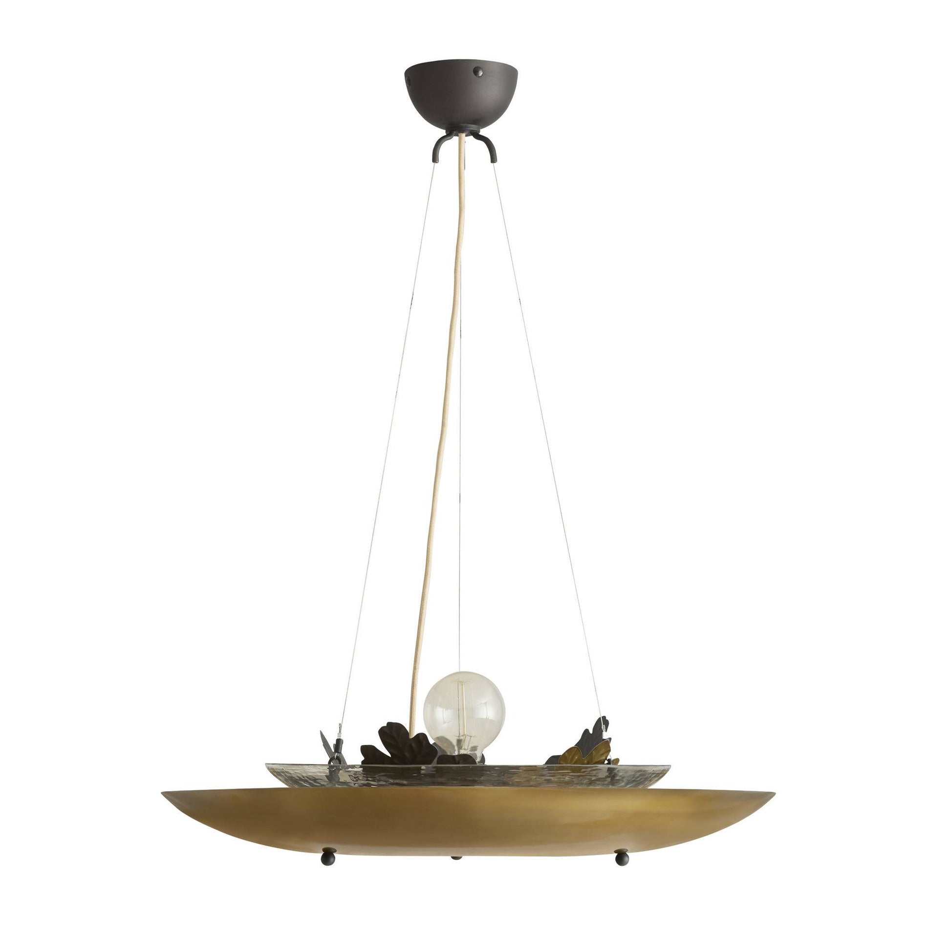 Arteriors Home Chene Chandelier Antique Brass