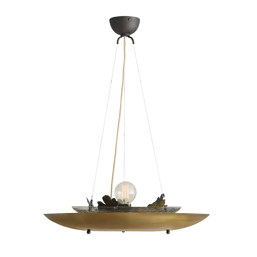 Arteriors Home Chene Chandelier Antique Brass