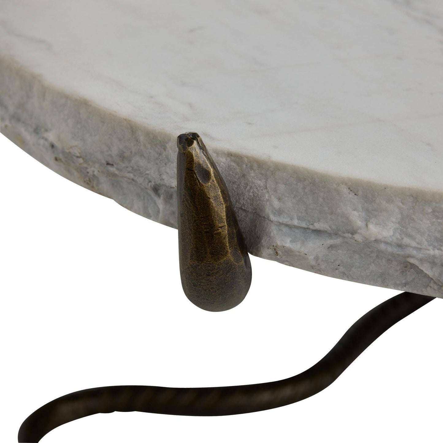 Arteriors Home Muscadine Coffee Table White Marble