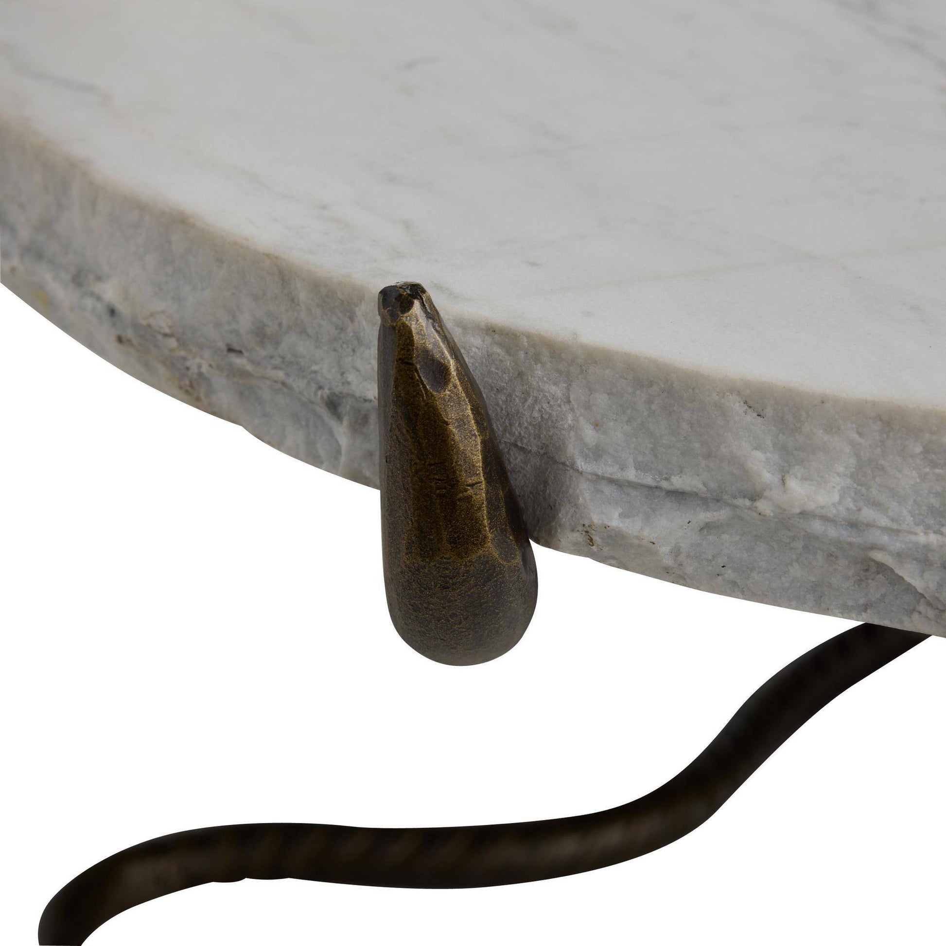 Arteriors Home Muscadine Coffee Table White Marble