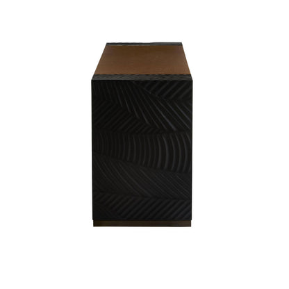 Arteriors Home Drift Console Mottled Brown