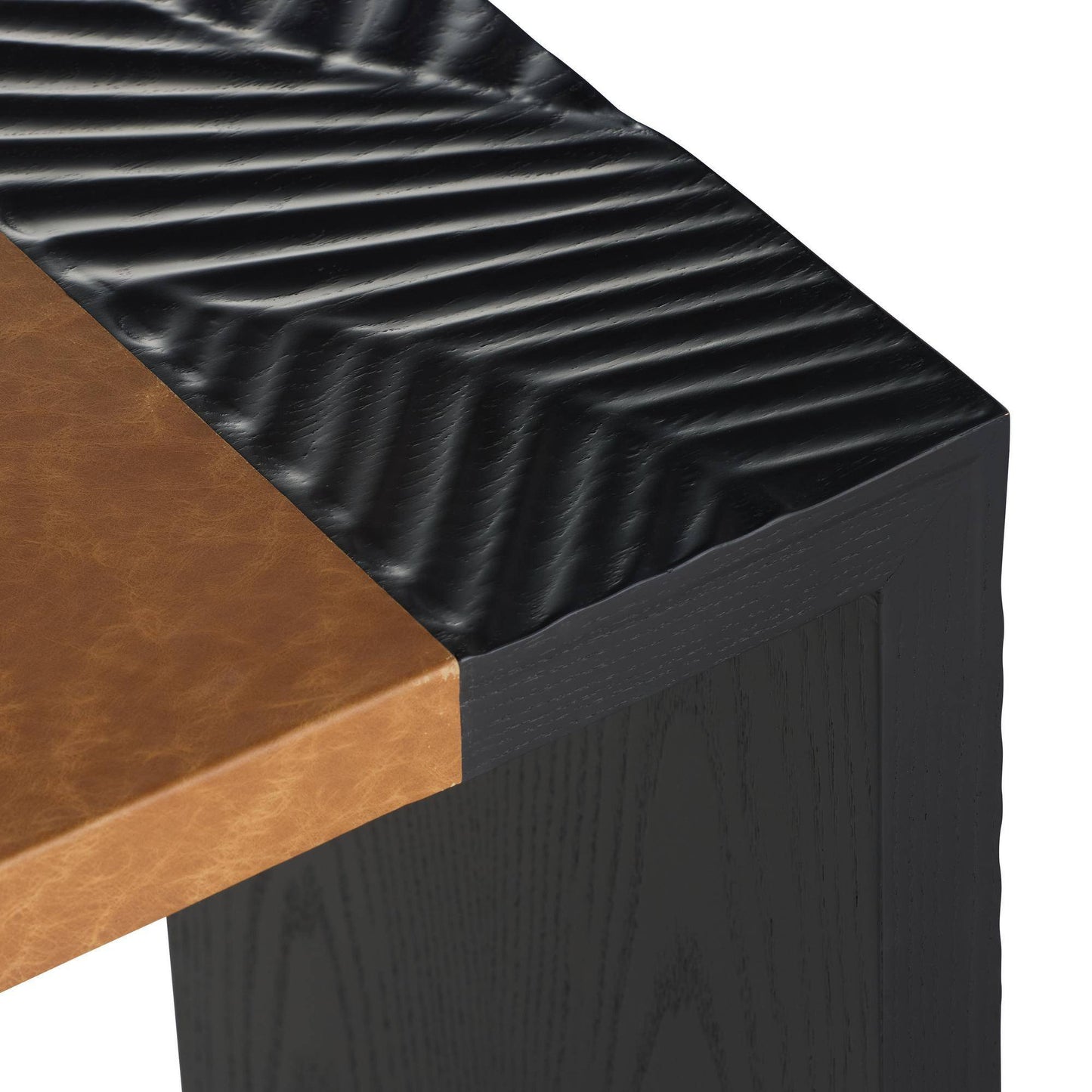 Arteriors Home Drift Console Mottled Brown