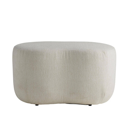 Arteriors Home Boulder Ottoman Sand