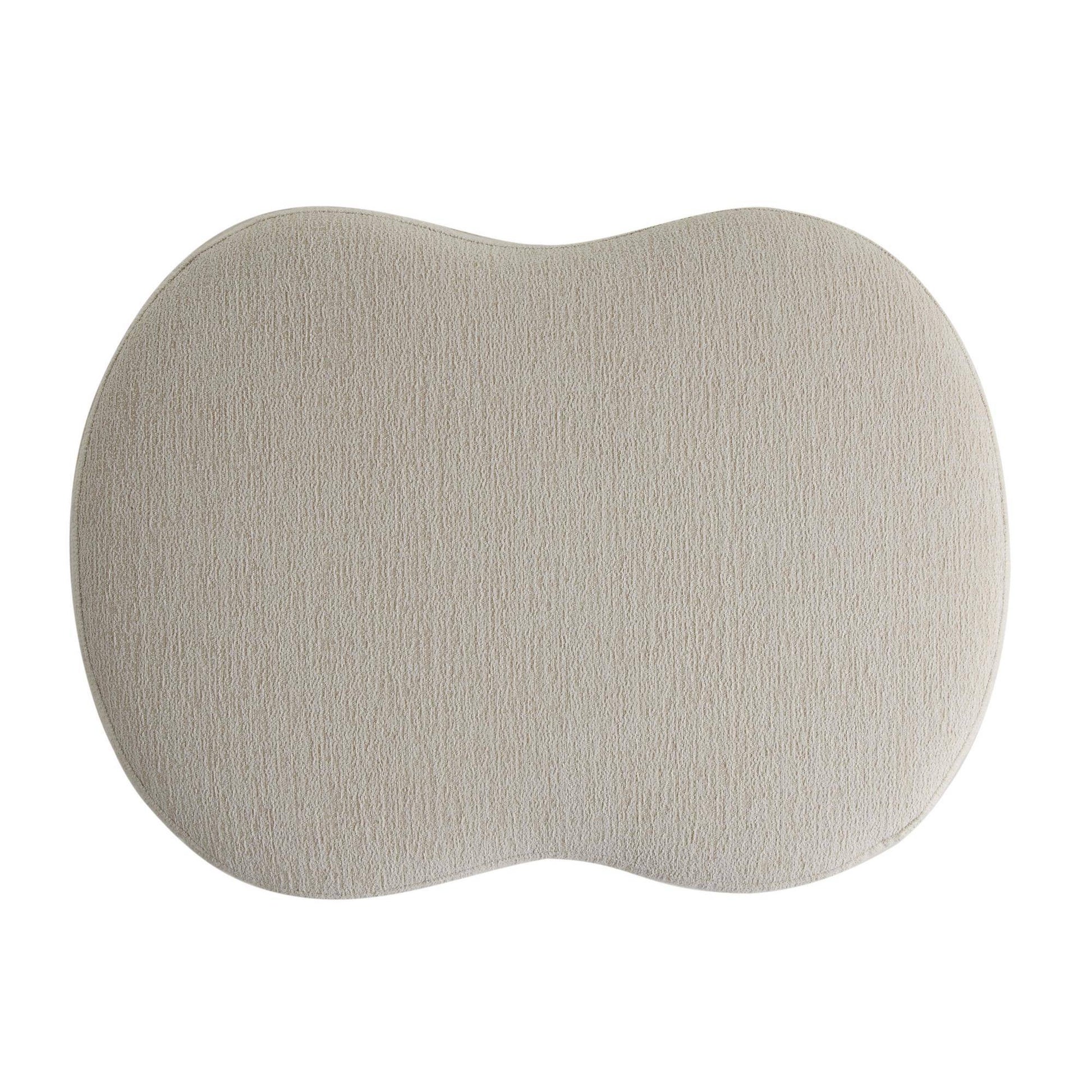 Arteriors Home Boulder Ottoman Sand