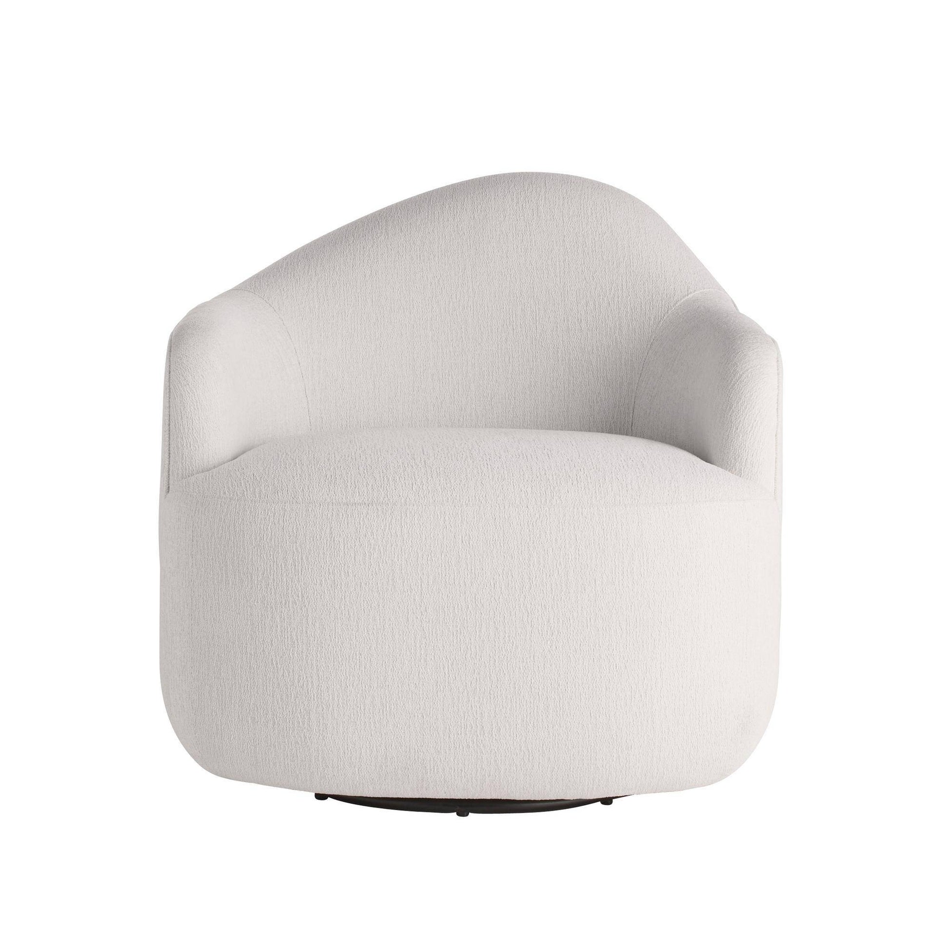 Arteriors Home Boulder Swivel Lounge Chair, Right Sand