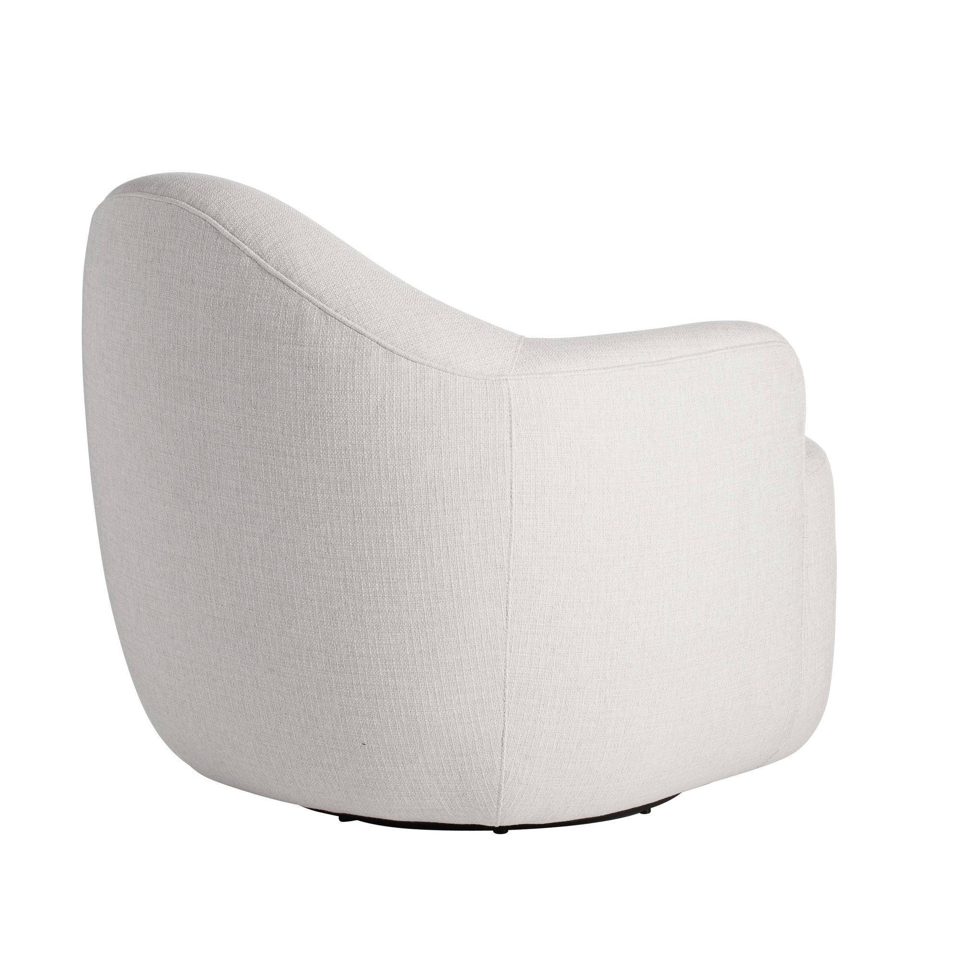 Arteriors Home Boulder Swivel Lounge Chair, Right Sand