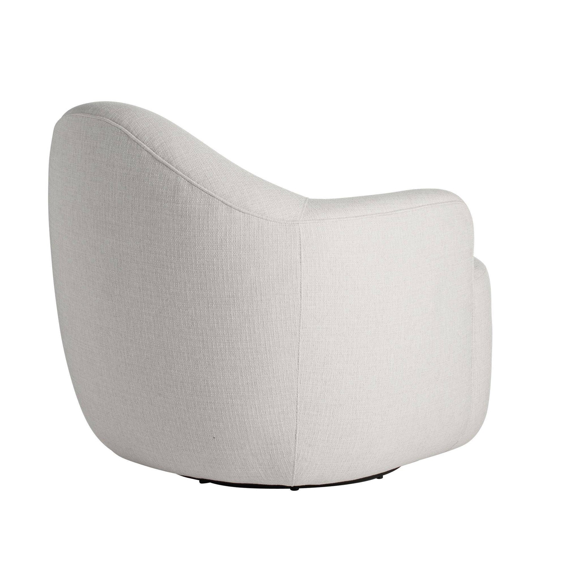 Arteriors Home Boulder Swivel Lounge Chair, Left Sand