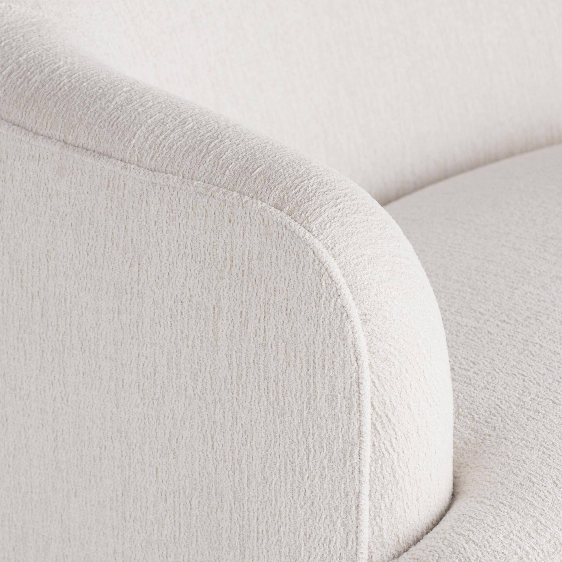 Arteriors Home Boulder Swivel Lounge Chair, Left Sand
