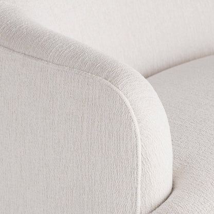 Arteriors Home Boulder Swivel Lounge Chair, Left Sand
