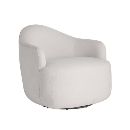 Arteriors Home Boulder Swivel Lounge Chair, Left Sand