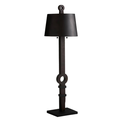 Arteriors Home Totem Floor Lamp Ebony