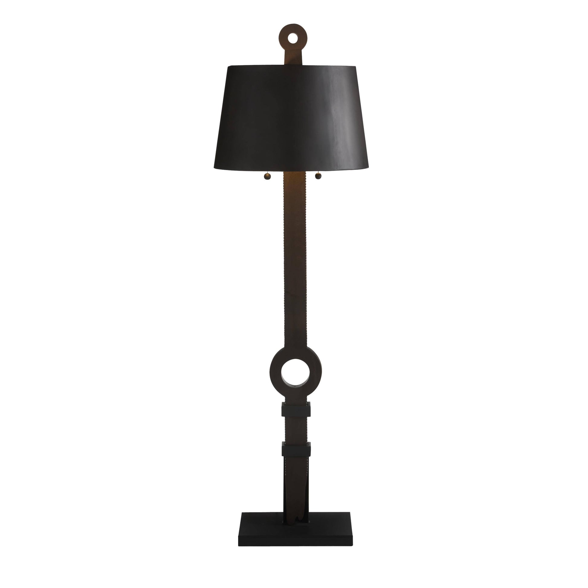 Arteriors Home Totem Floor Lamp Ebony