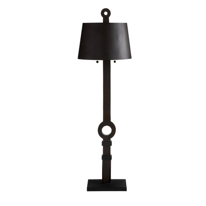 Arteriors Home Totem Floor Lamp Ebony