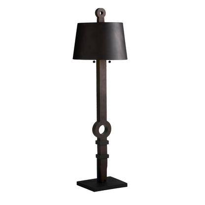Arteriors Home Totem Floor Lamp Ebony
