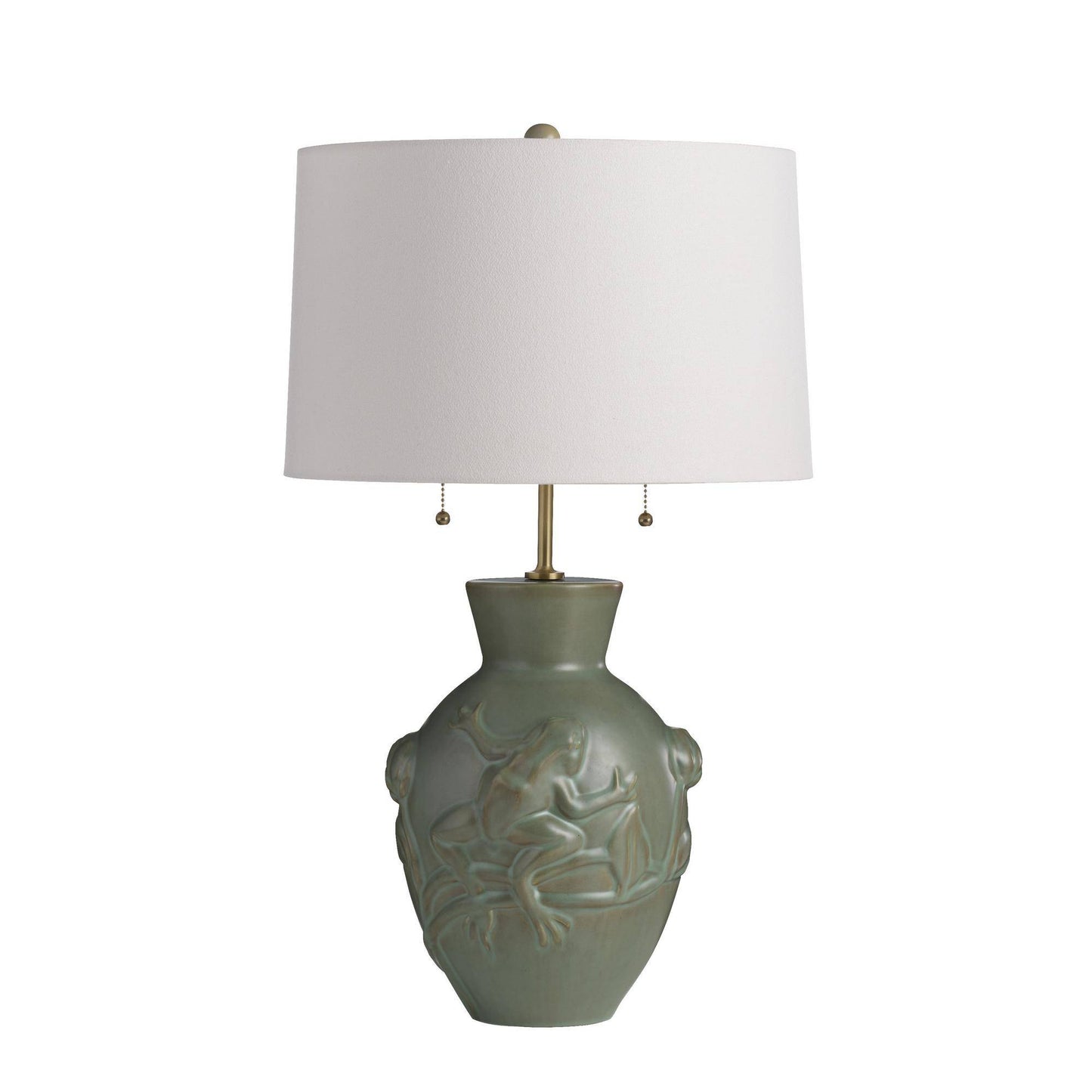 Arteriors Home Grenouille Table Lamp Dark Moss