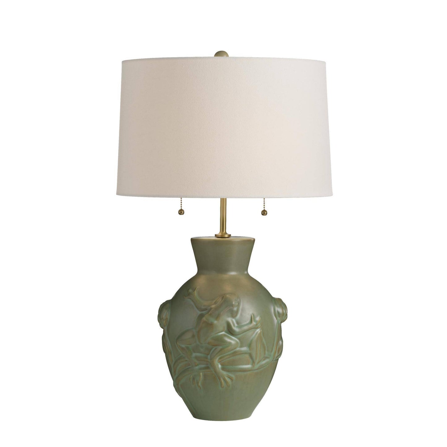 Arteriors Home Grenouille Table Lamp Dark Moss
