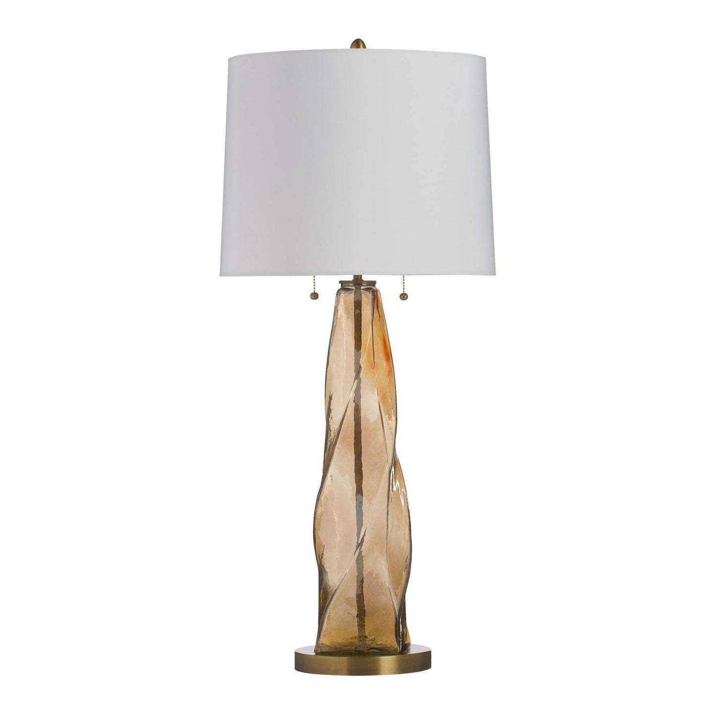 Arteriors Home Scylla Table Lamp Amber Luster