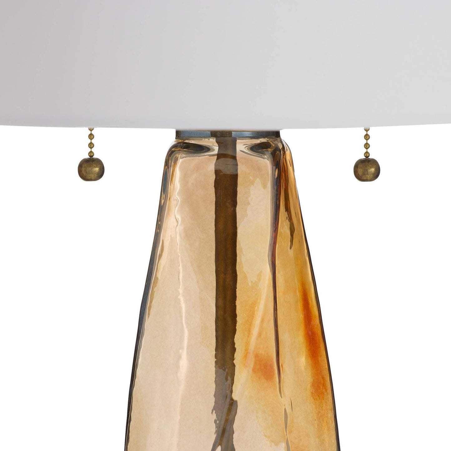 Arteriors Home Scylla Table Lamp Amber Luster