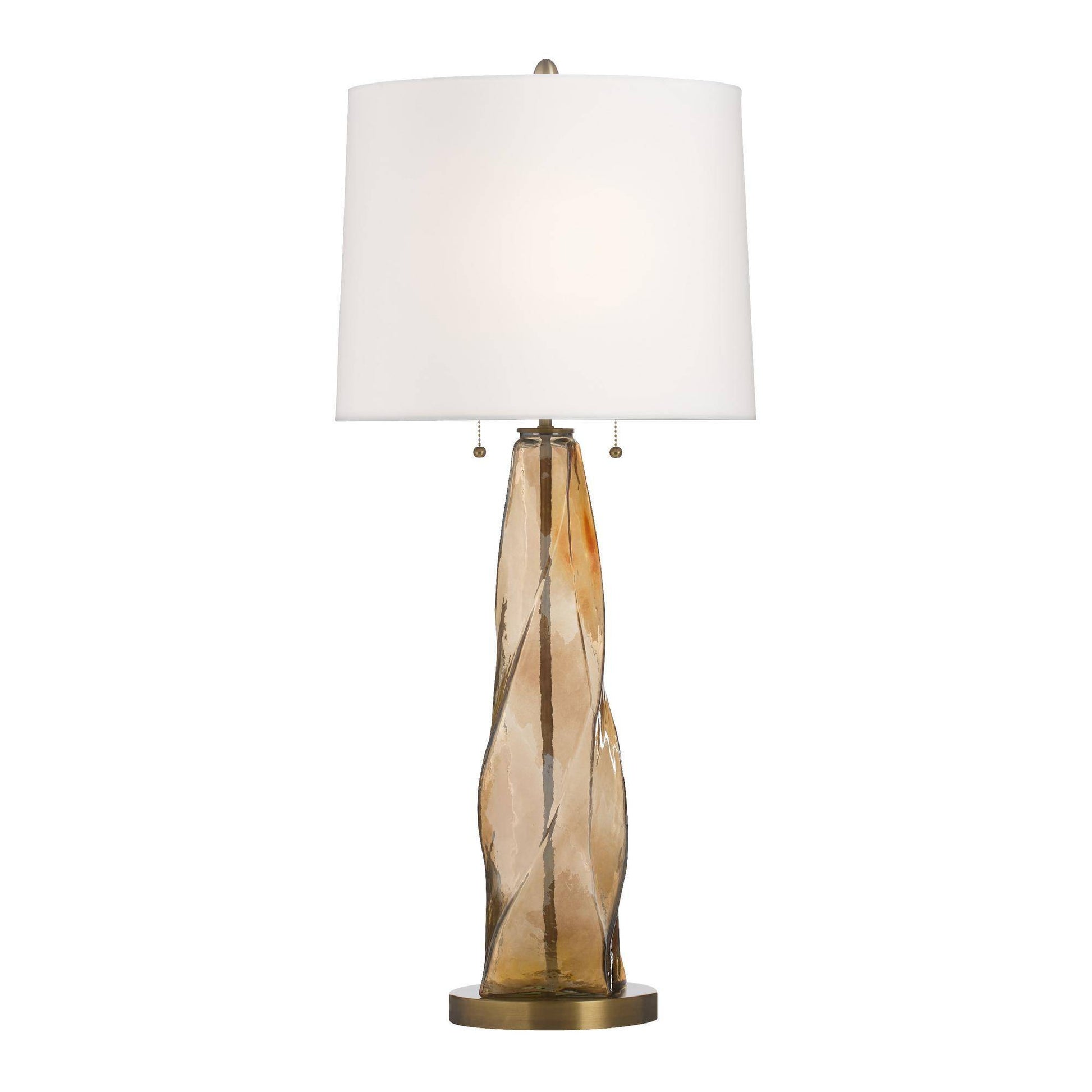 Arteriors Home Scylla Table Lamp Amber Luster