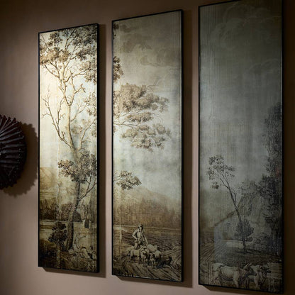 Pastorale Wall Plaques, Set of 3